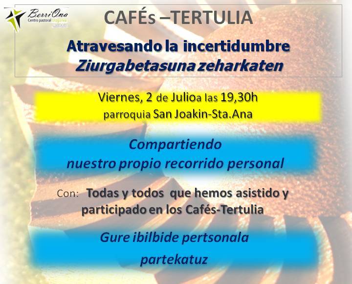 imagen En el último Café-Tertulia del curso